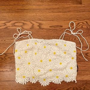 forever21 daisy crop top